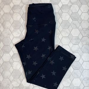 Cropped high waisted leggings